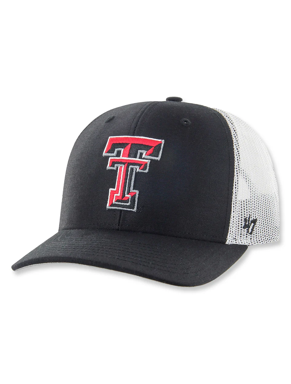 47 Brand Texas Tech Double T "47 Trucker" Snapback Cap