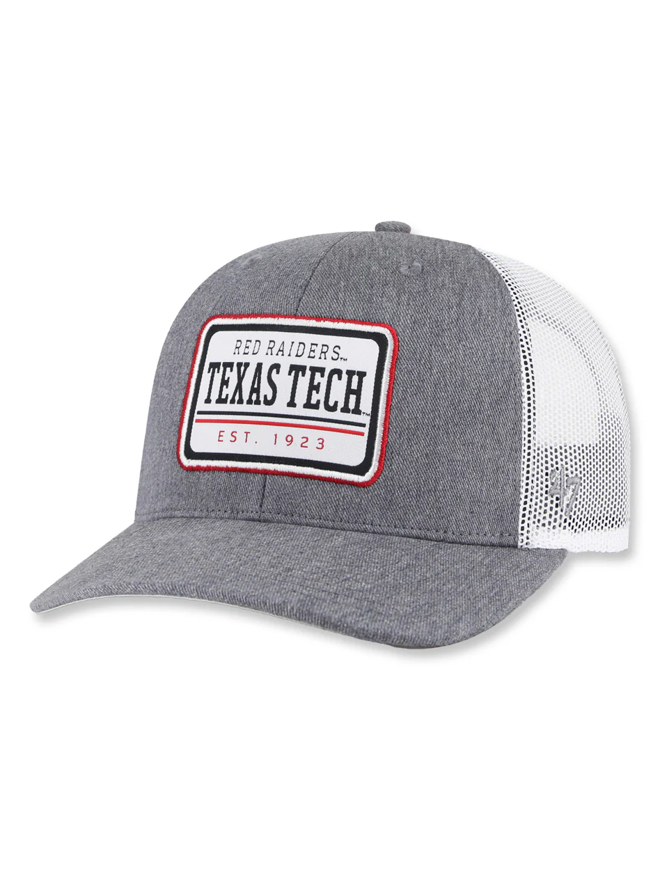 47 Brand Texas Tech "Ellington" Trucker Snapback Cap