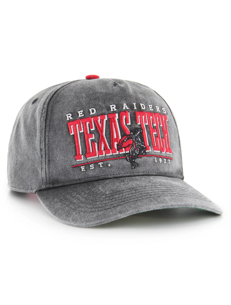 47 Brand Texas Tech "Fontana" Vault Rider Retro Snapback Cap - Image 2