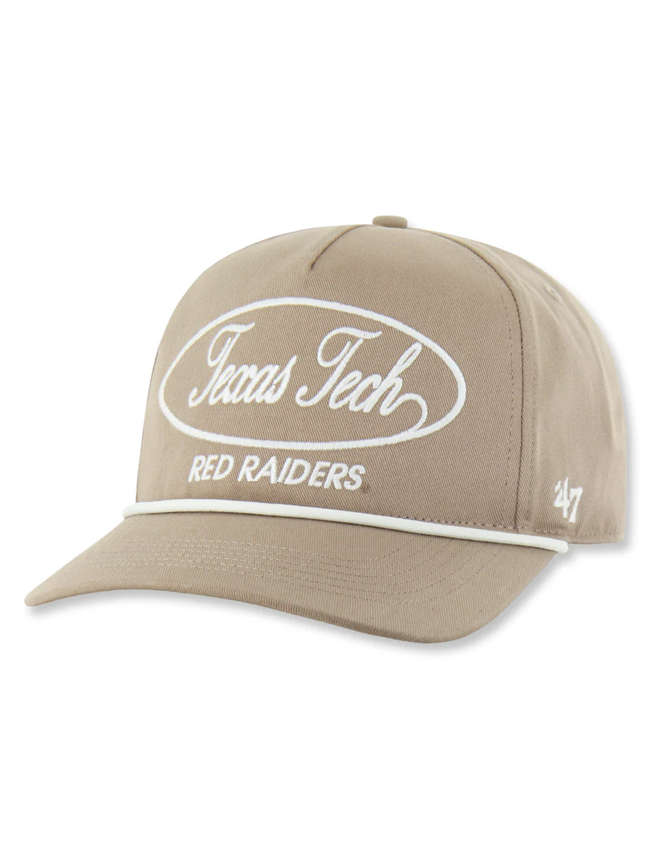 47 Brand Texas Tech "Foundational" Hitch Snapback Cap
