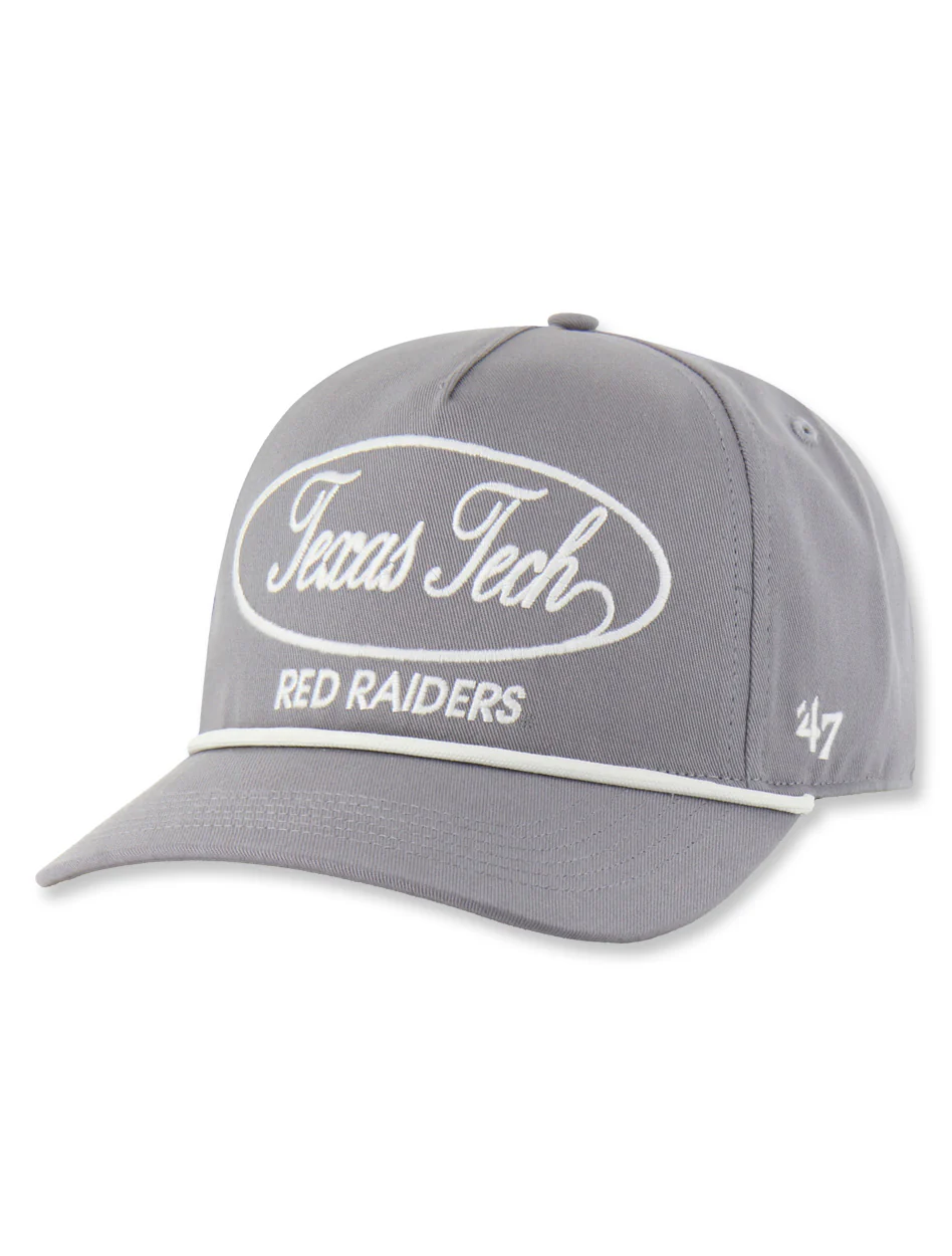 47 Brand Texas Tech "Foundational" Hitch Snapback Cap - Image 3