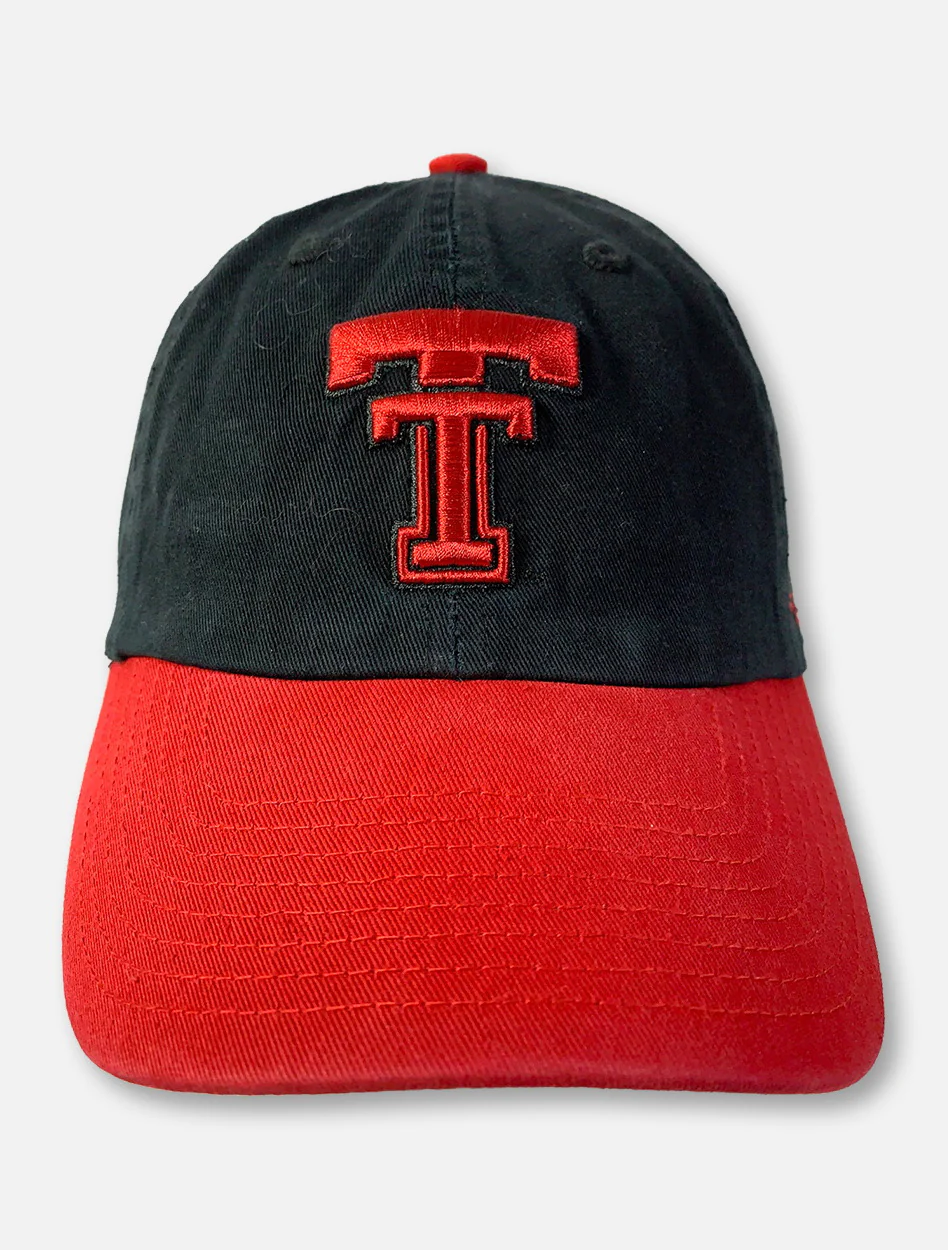 47 Brand Texas Tech Red Raiders Texas Tech Red Raiders Vault Logo Two-Tone Clean Up Cap - Image 2