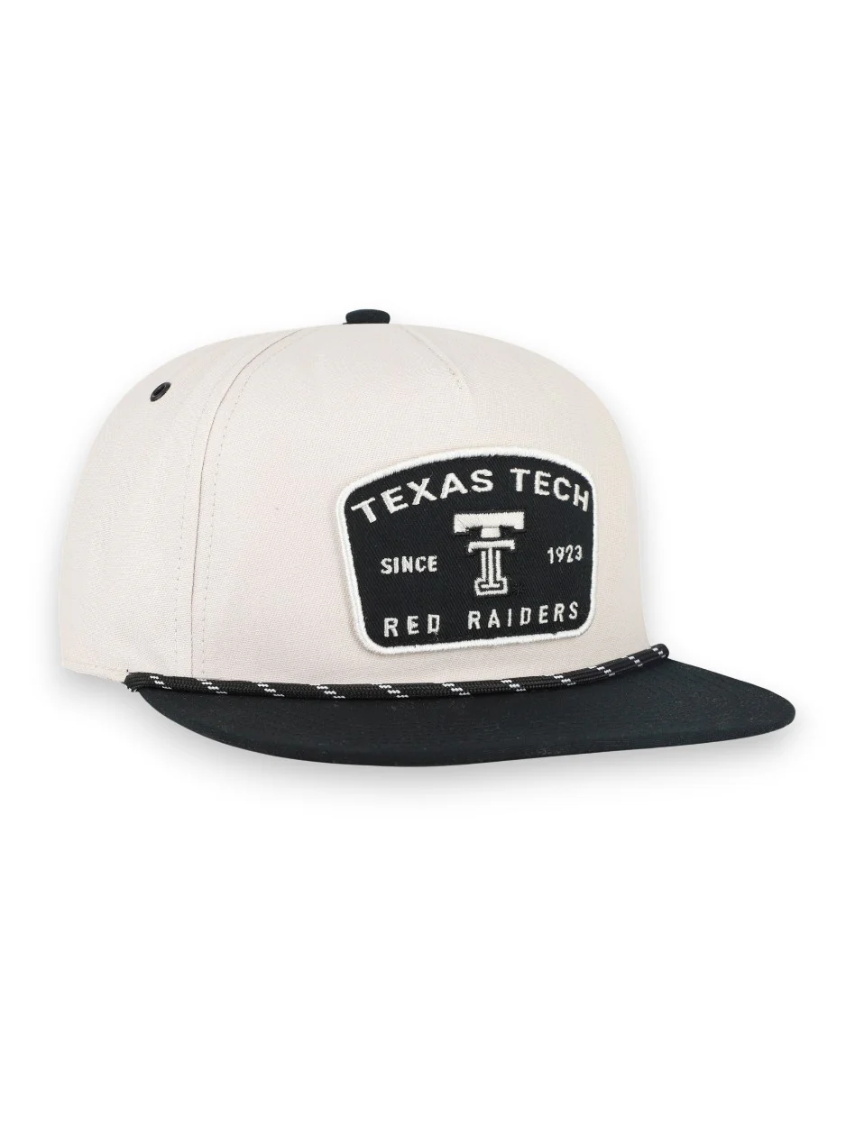47 Brand Texas Tech Two Tone "Lunar" Rope Flatbill Snapback Cap - Image 2