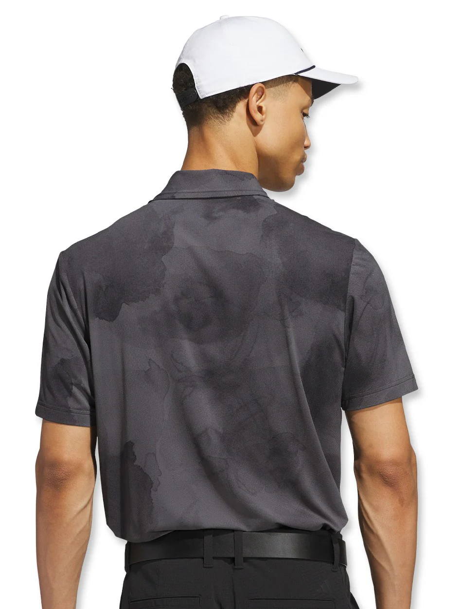 Adidas Golf Texas Tech "Approach" Tour Print Polo - Image 3