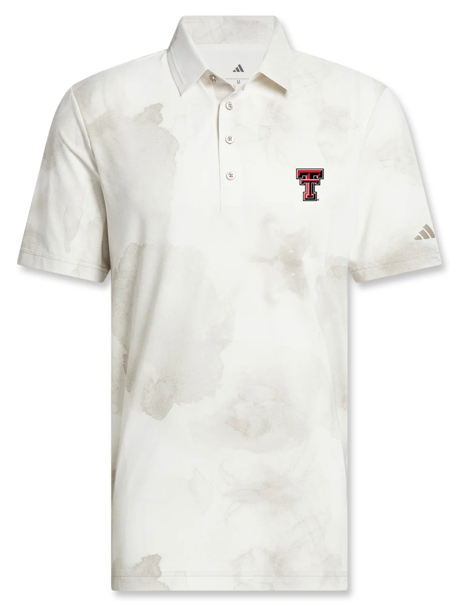 Adidas Golf Texas Tech "Approach" Tour Print Polo - Image 4