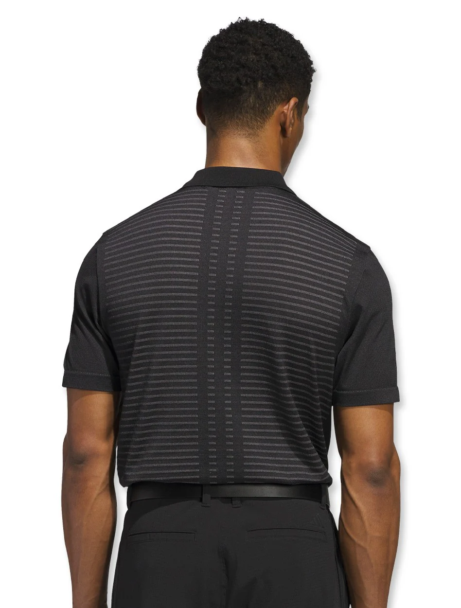 Adidas Golf Texas Tech "Backspin" Tour SLS Stripe Polo - Image 3