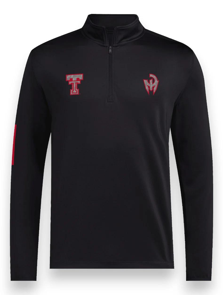 Adidas Texas Tech 2025 Mahomes "TOO COLD" Quarter Zip Jacket - Image 3