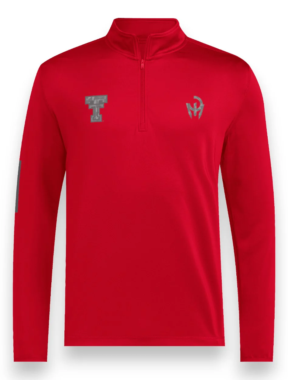 Adidas Texas Tech 2025 Mahomes "TOO COLD" Quarter Zip Jacket - Image 5