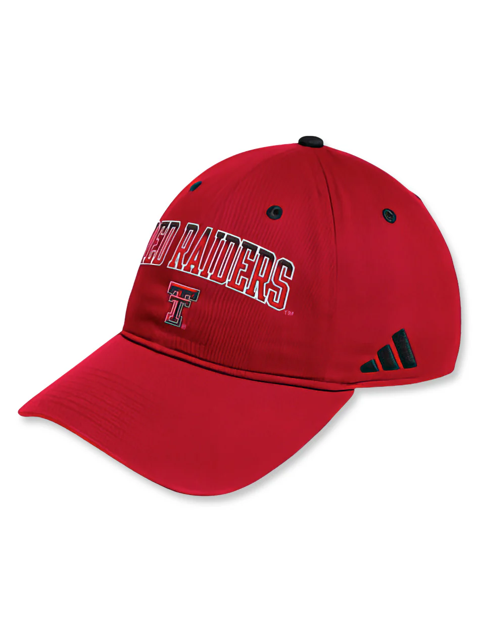 Adidas Texas Tech 2025 Red Raiders Seasonal Slouch Hat