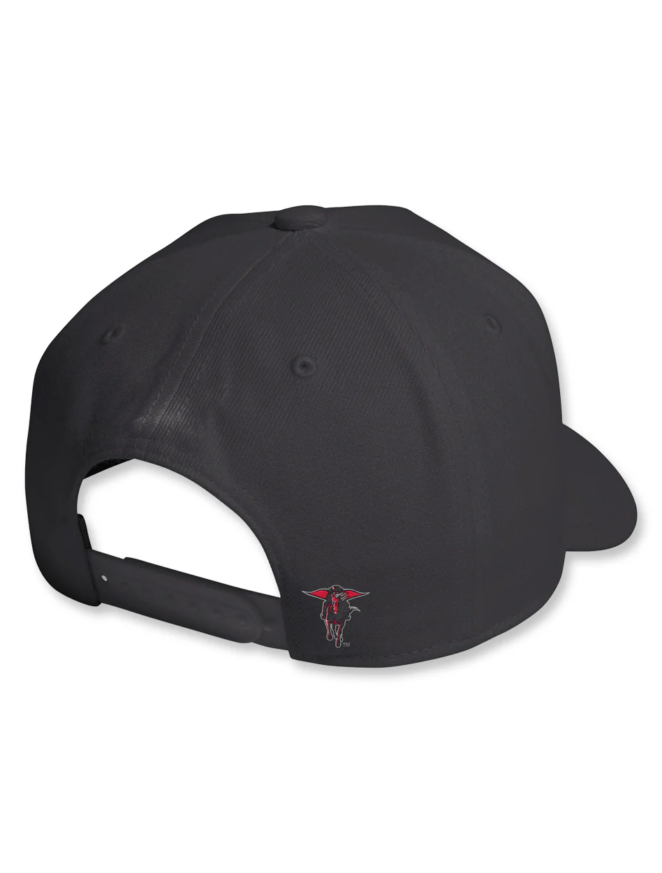 Adidas Texas Tech 2025 Sideline Local A-Frame Snapback Hat - Image 2