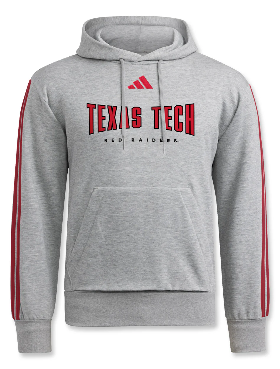 Adidas Texas Tech 3 Stripe Hood