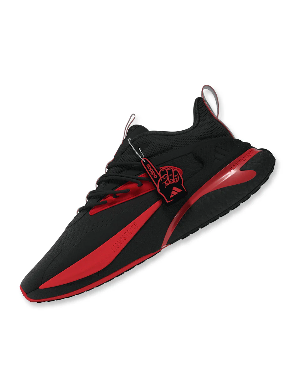 Adidas Texas Tech "Alpha Boost V2" 2024 Men's Sneakers - Image 3