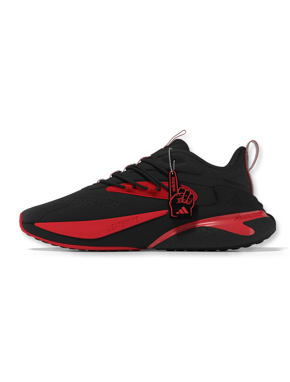 Adidas Texas Tech "Alpha Boost V2" 2024 Men's Sneakers - Image 6