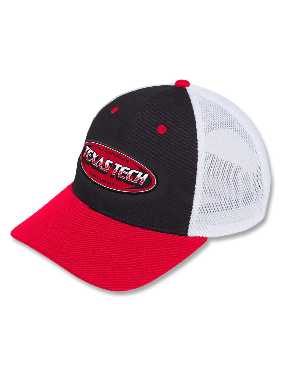 Adidas Texas Tech "Apex" Trucker Snapback