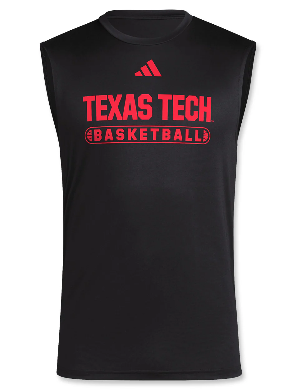Adidas Texas Tech Men's "Basketball Pill Tank" Top