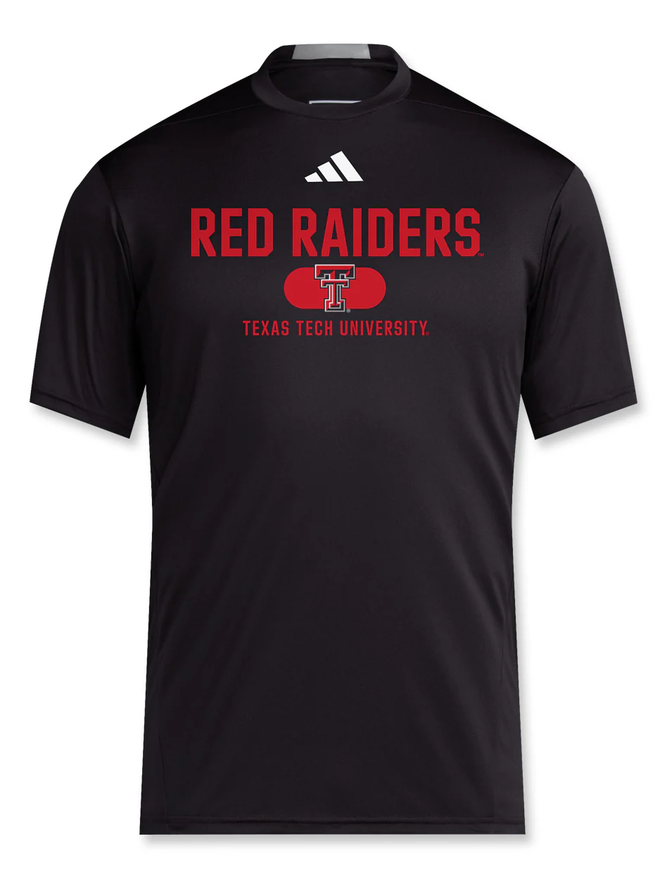 Adidas Texas Tech "D4T" 2024 Short Sleeve T-Shirt - Image 3