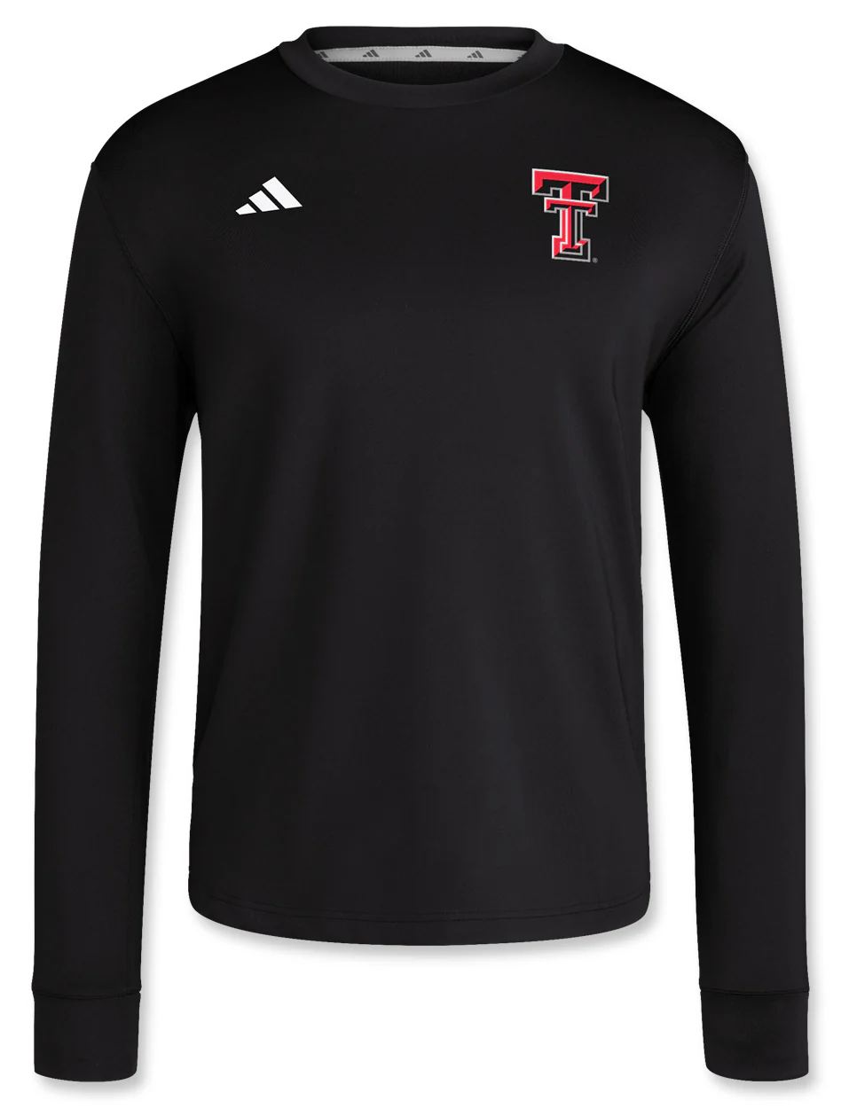 Adidas Texas Tech DGT Crew Sweatshirt