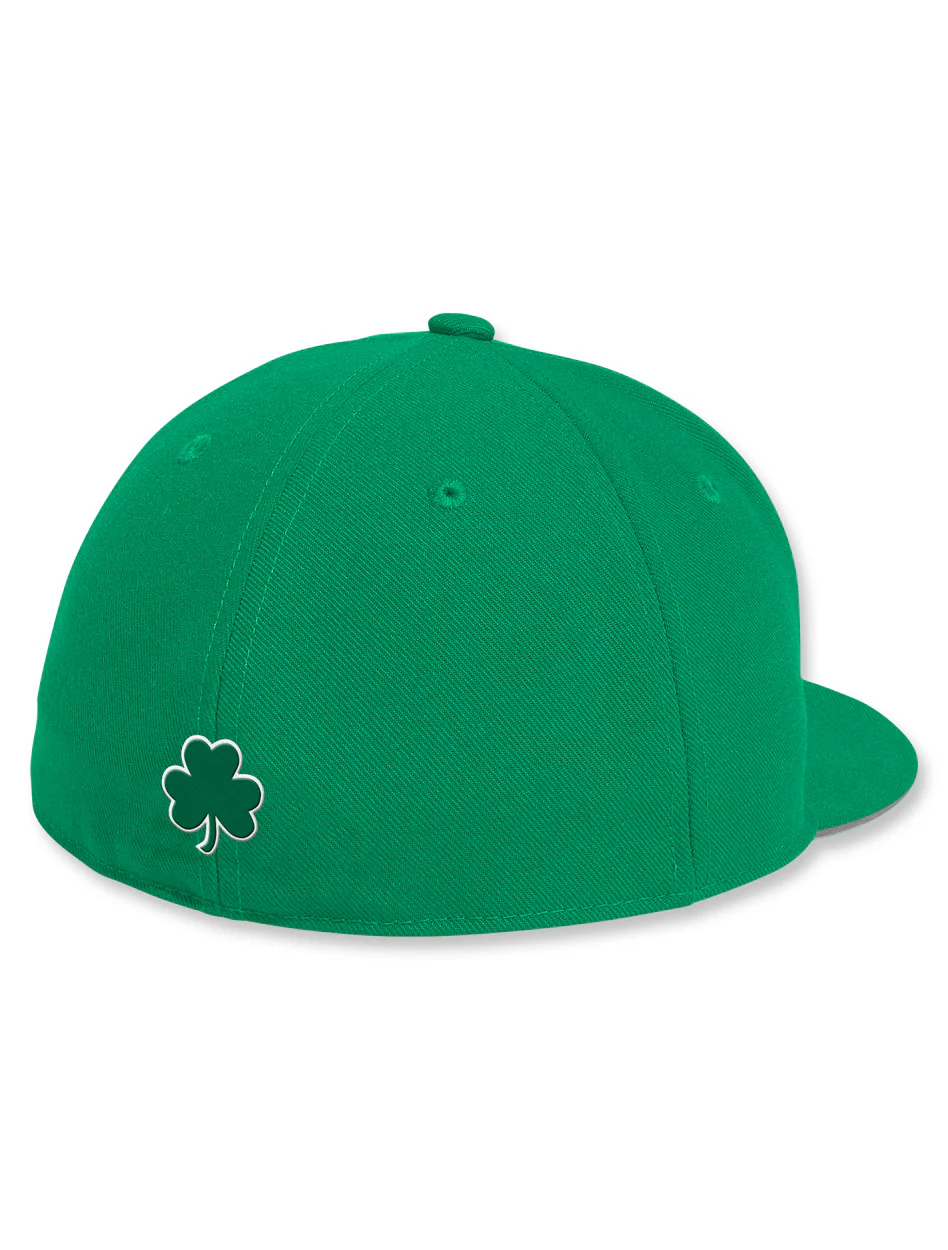 Adidas Texas Tech Double T On-Field Green Baseball Fitted Hat - Image 2