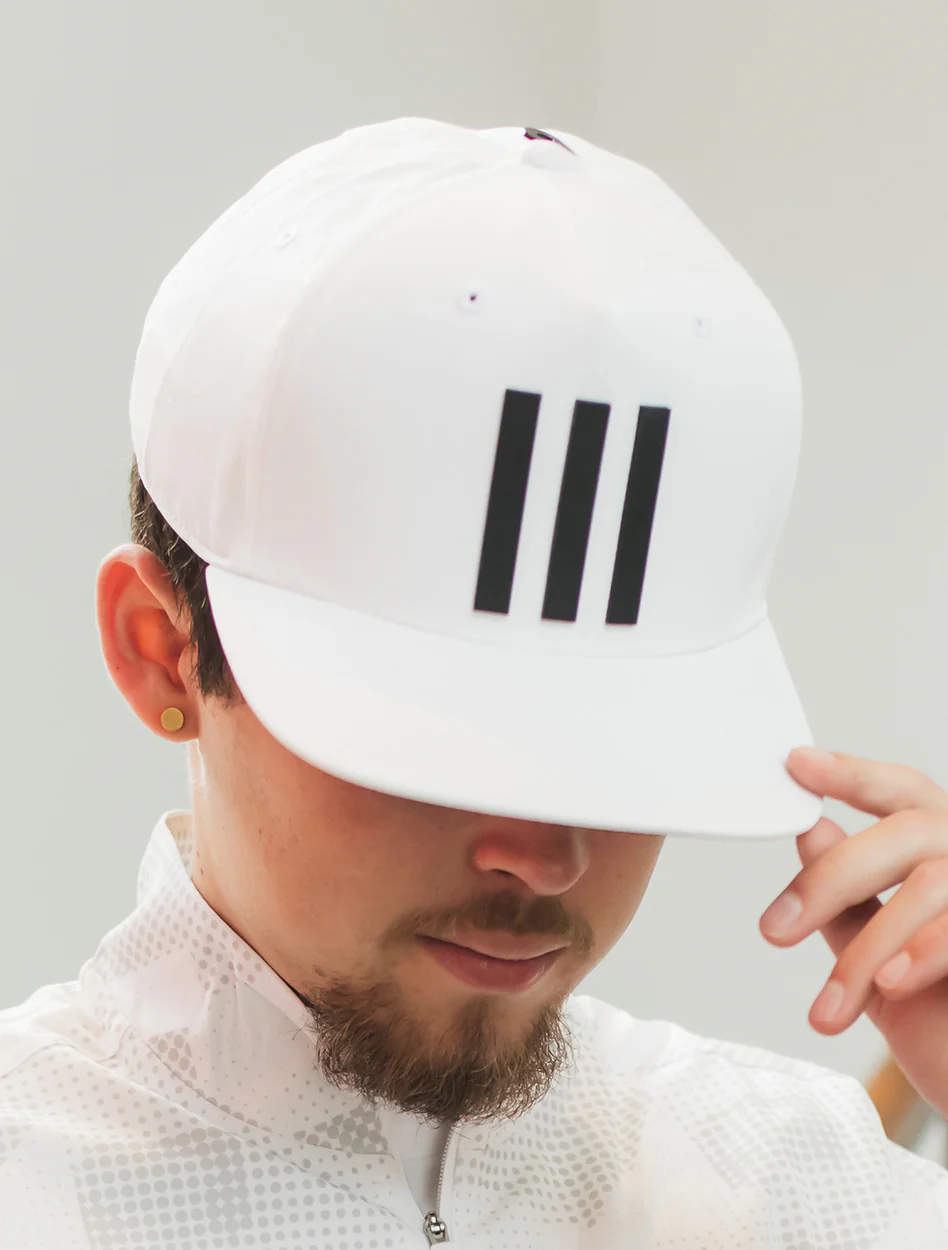 Adidas Texas Tech Double T Tour 3 Stripe Hat - Image 6