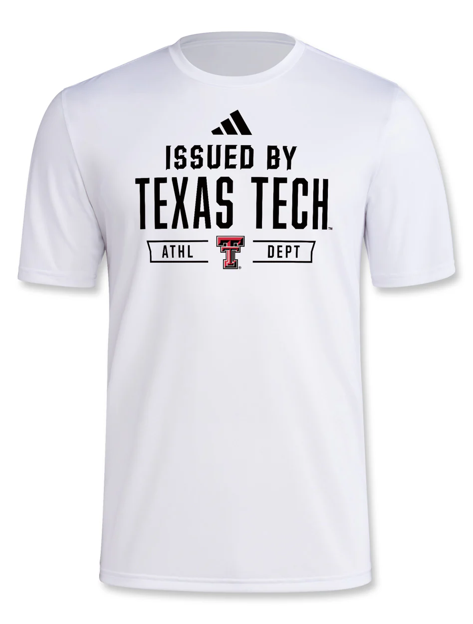 Adidas Texas Tech Fall 2025 "Team Issued" Short Sleeve T-Shirt - Image 5