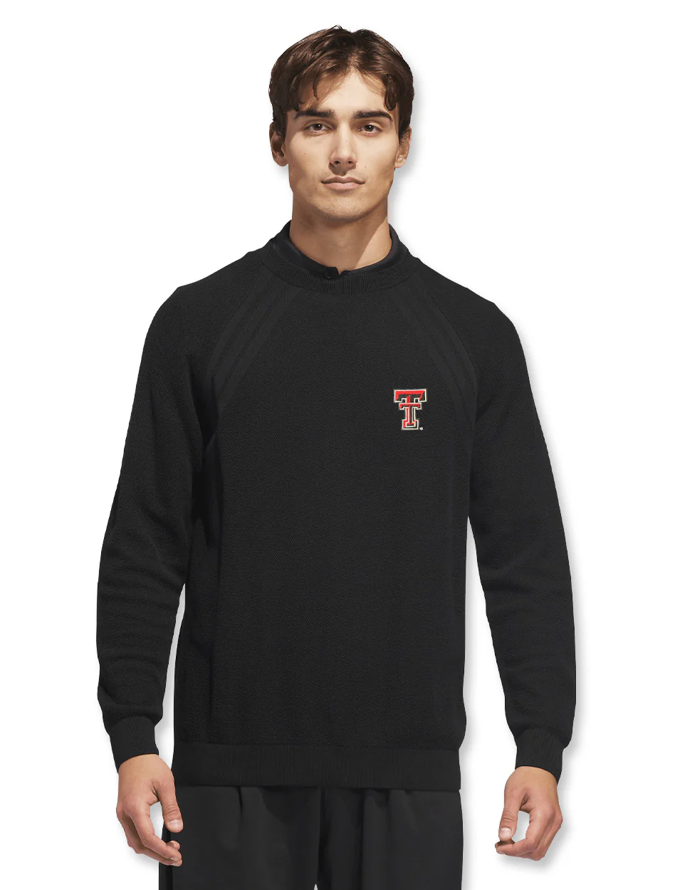 Adidas Texas Tech Golf "All Square" Tour Knit Crew (mhs-567) - Image 2