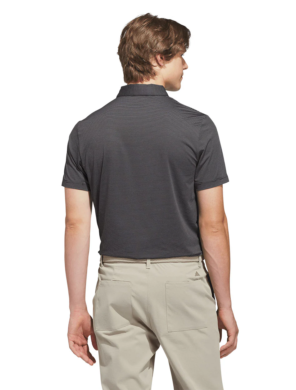 Adidas Texas Tech Golf "Sunningdale" Utimate Pencil Stripe Polo - Image 3