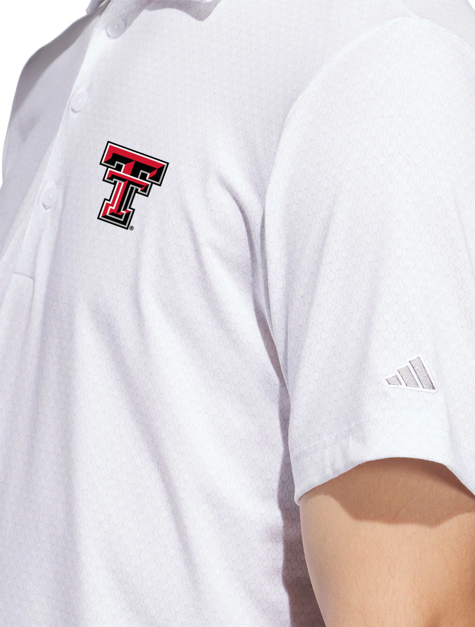 Adidas Texas Tech Golf "Tee Crusher" Ultimate Go - To Polo - Image 2