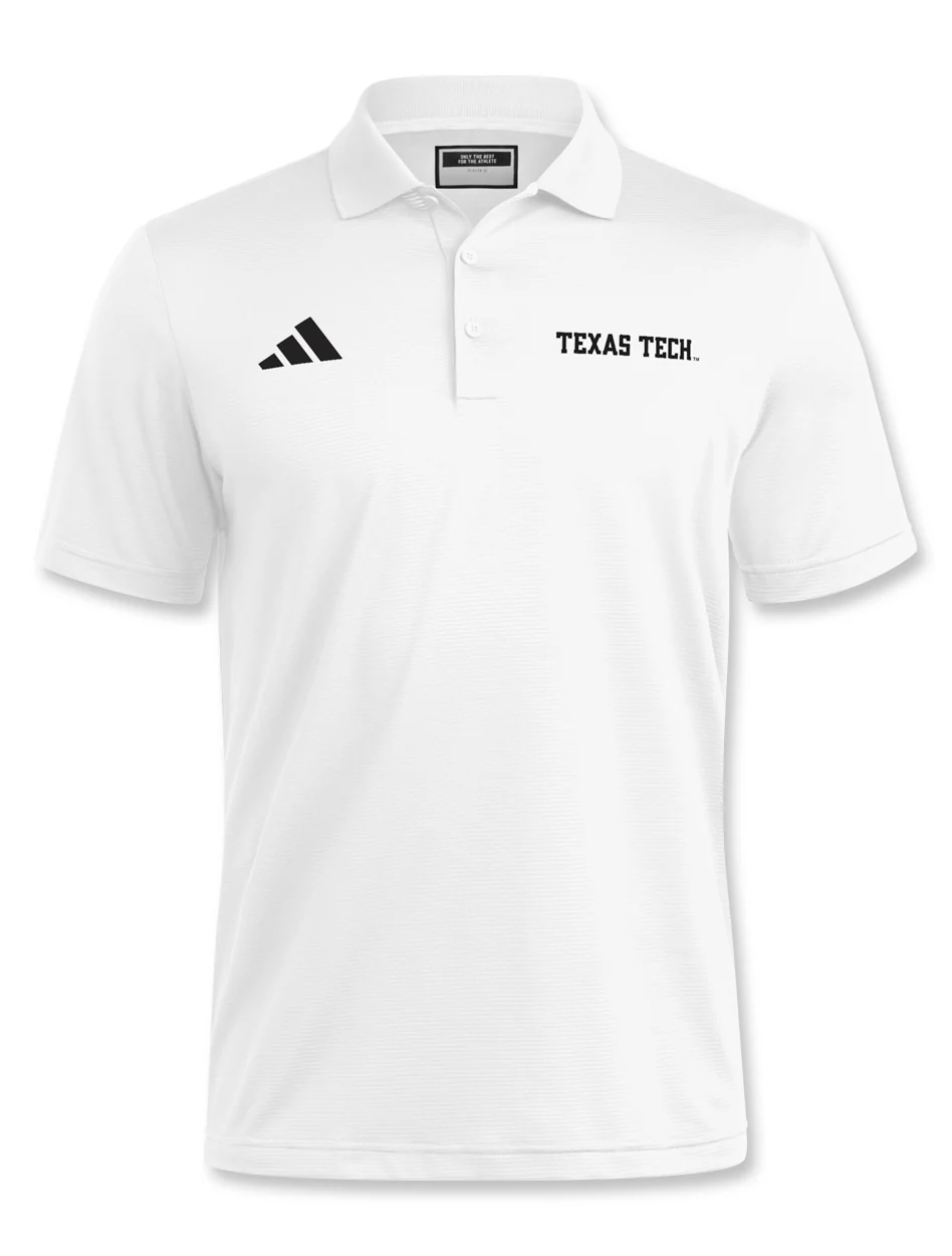 Adidas Texas Tech Golf "Otto" Polo