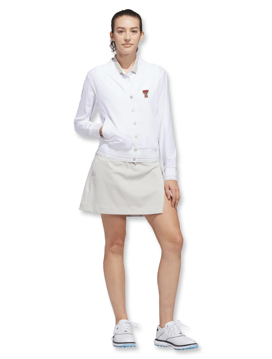 Adidas Texas Tech Golf Women's "Swing Tempo" Ultimate Cardigan (wow-659) - Image 3