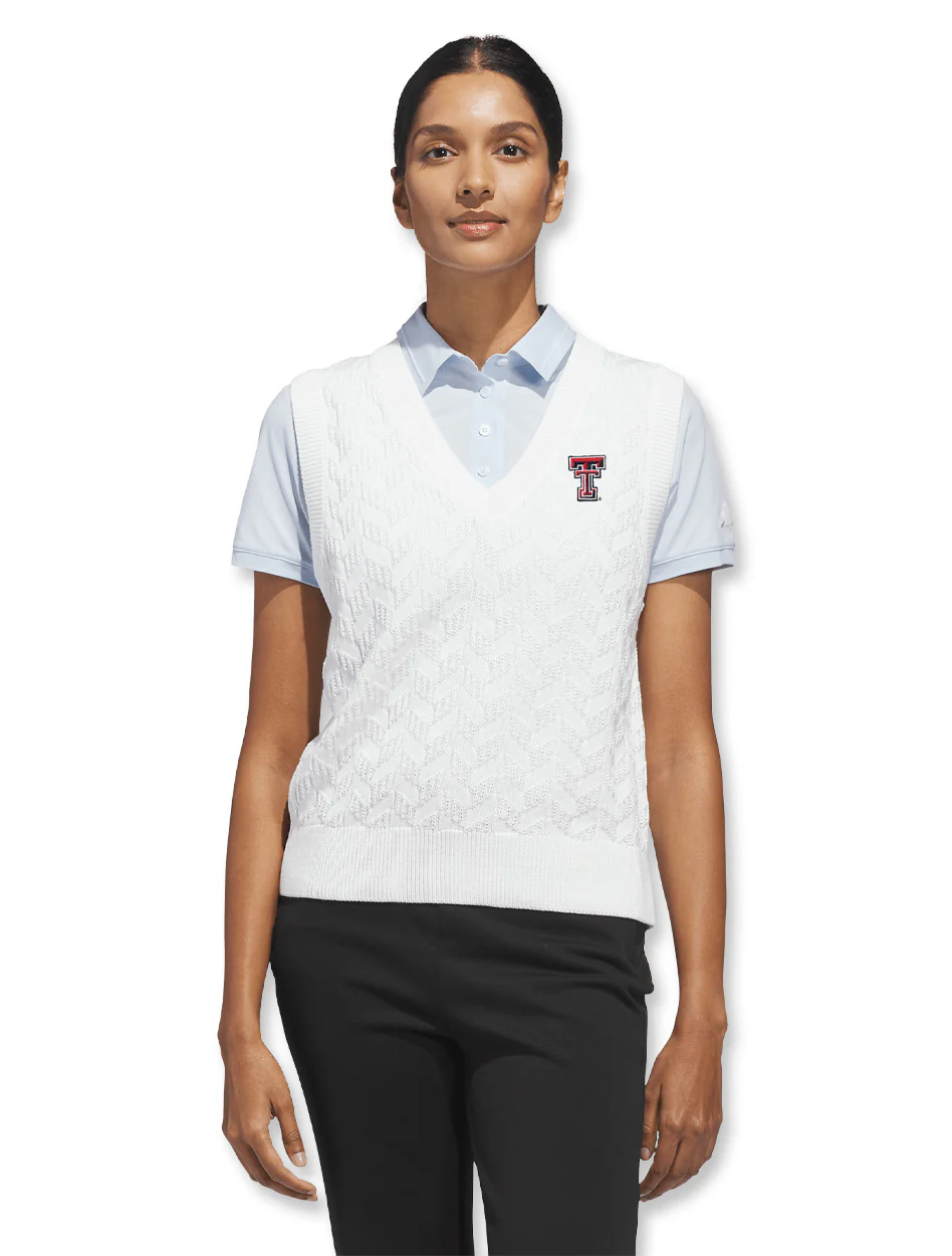 Adidas Texas Tech Golf Women's Tour Vest (wow-666) - Image 2