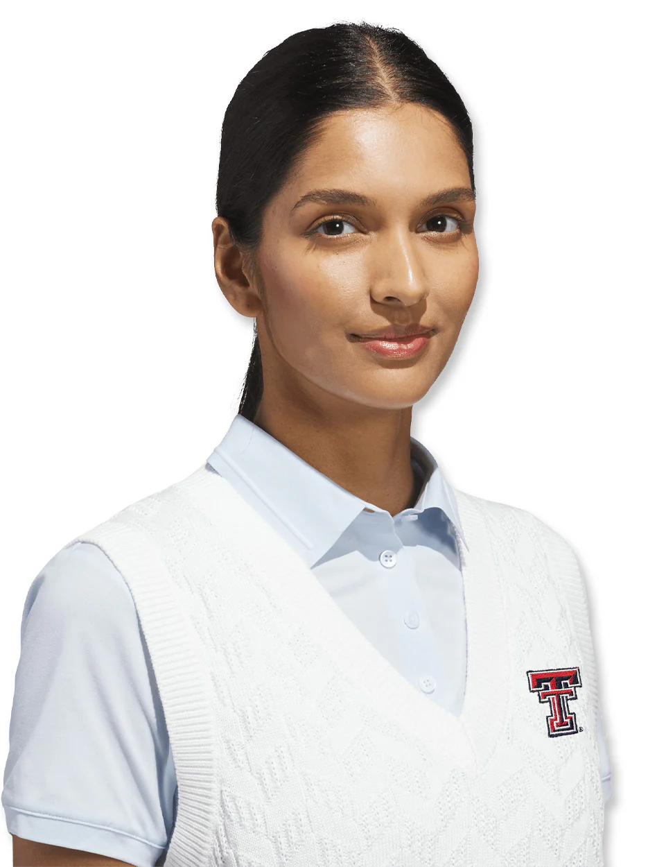 Adidas Texas Tech Golf Women's Tour Vest (wow-666) - Image 3