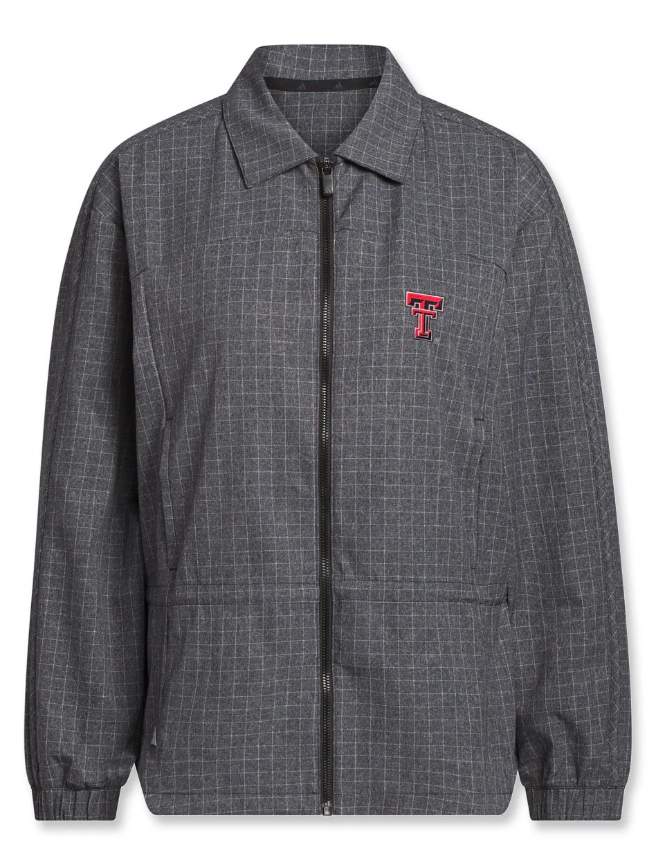 Adidas Texas Tech Golf Women's Ultimate Preplum Grid Jacket - Image 4