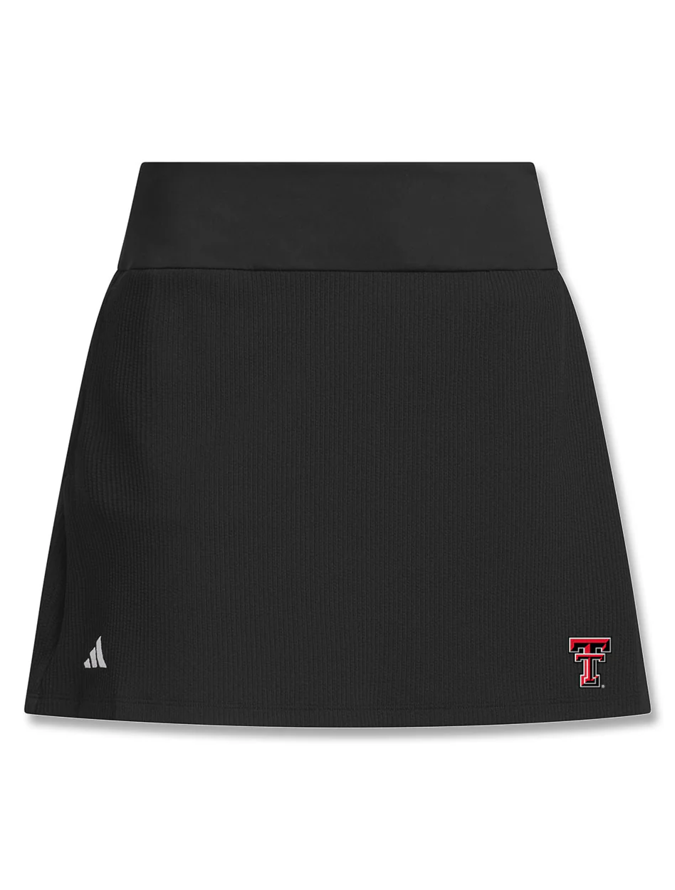 Adidas Texas Tech Golf Women's "Wind Line" Textured Skort