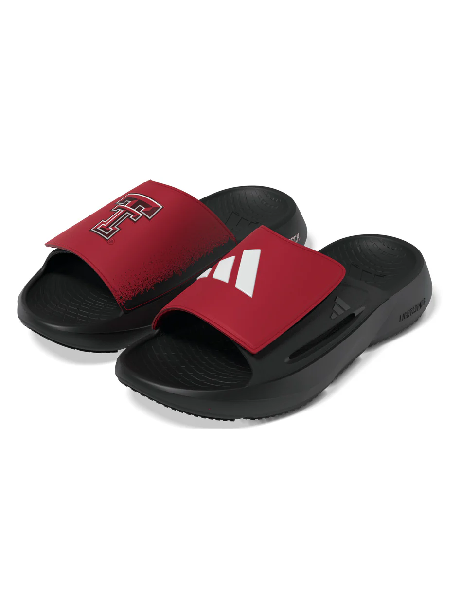 Adidas Texas Tech Lightblaze Slides - Image 8