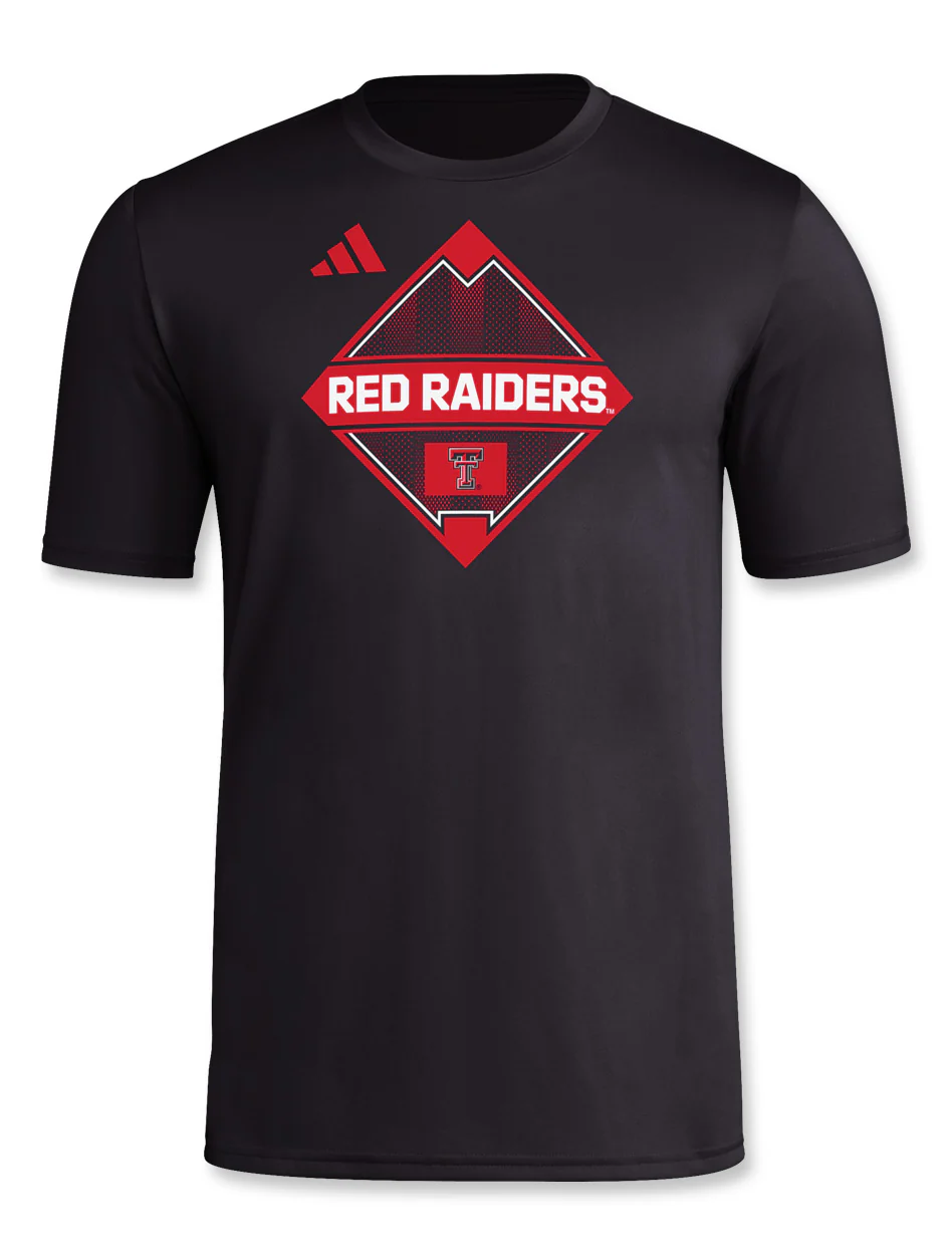 Adidas Texas Tech "Locker Fresh Cut" 2024 T-Shirt