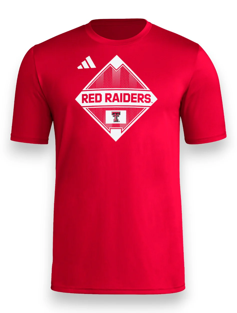 Adidas Texas Tech "Locker Fresh Cut" 2024 T-Shirt - Image 3