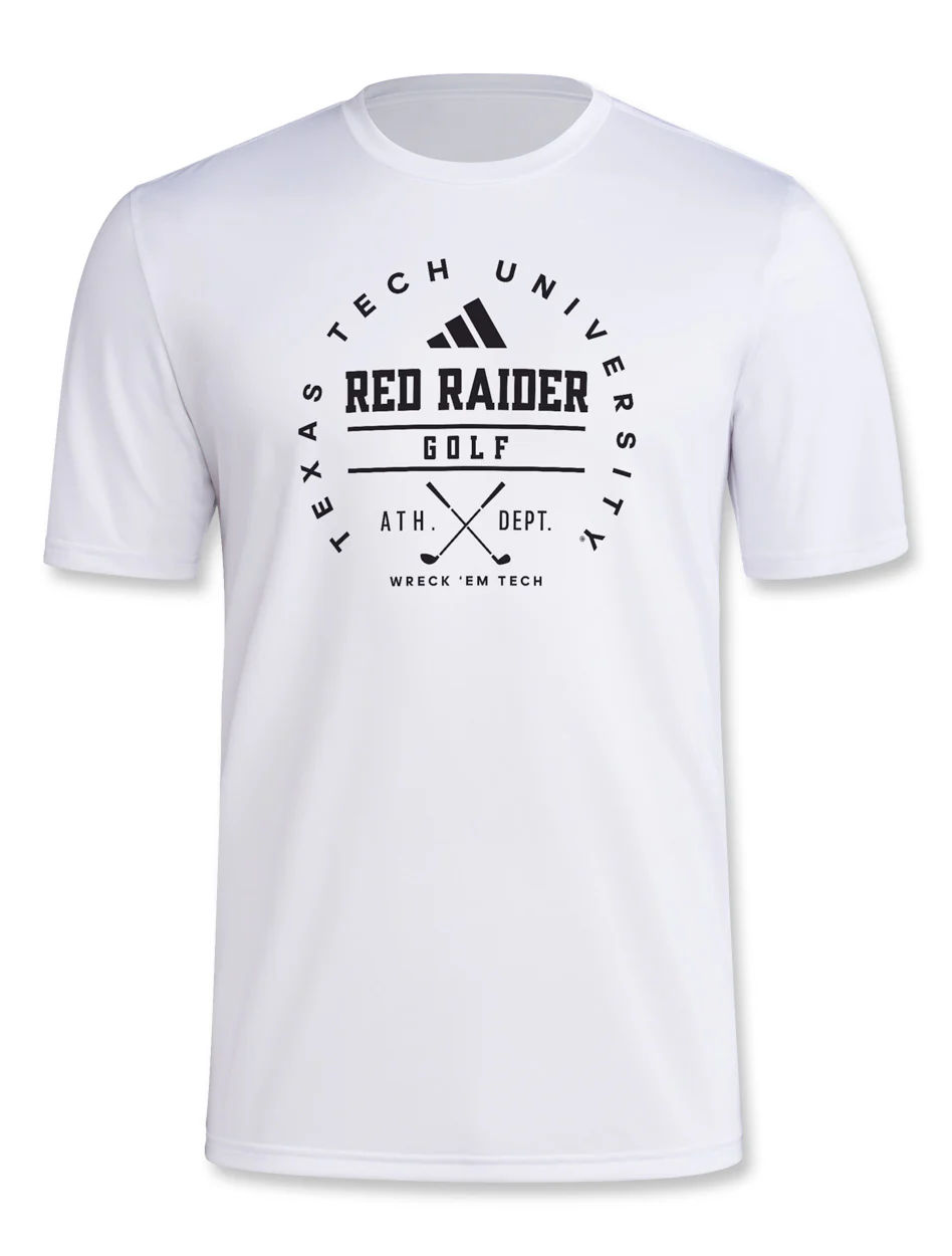 Adidas Texas Tech "Locker Golf" 2024 Short Sleeve T-Shirt - Image 3