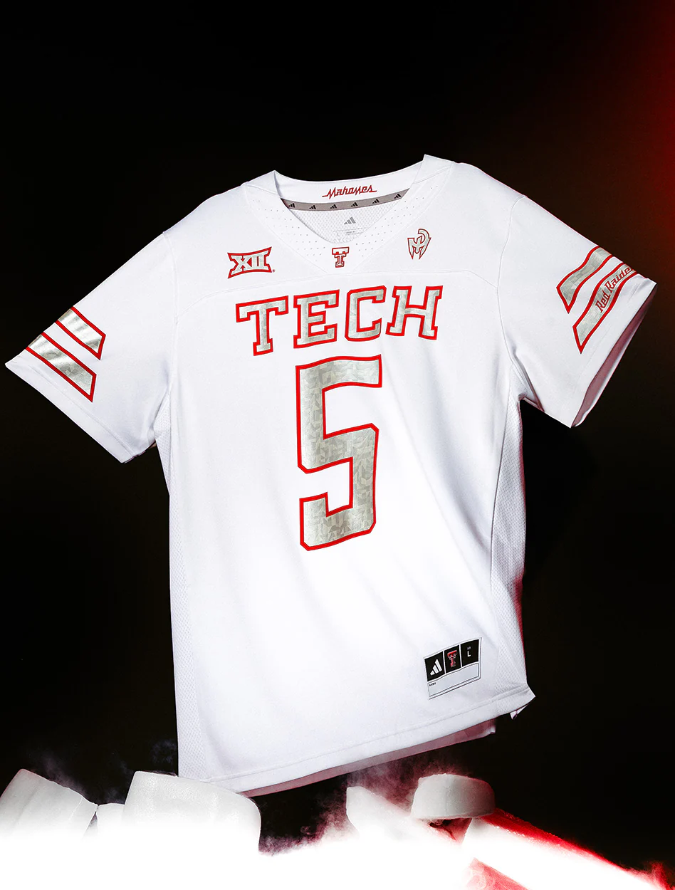 Adidas Texas Tech 2025 Mahomes "TOO COLD" Jersey - Image 11