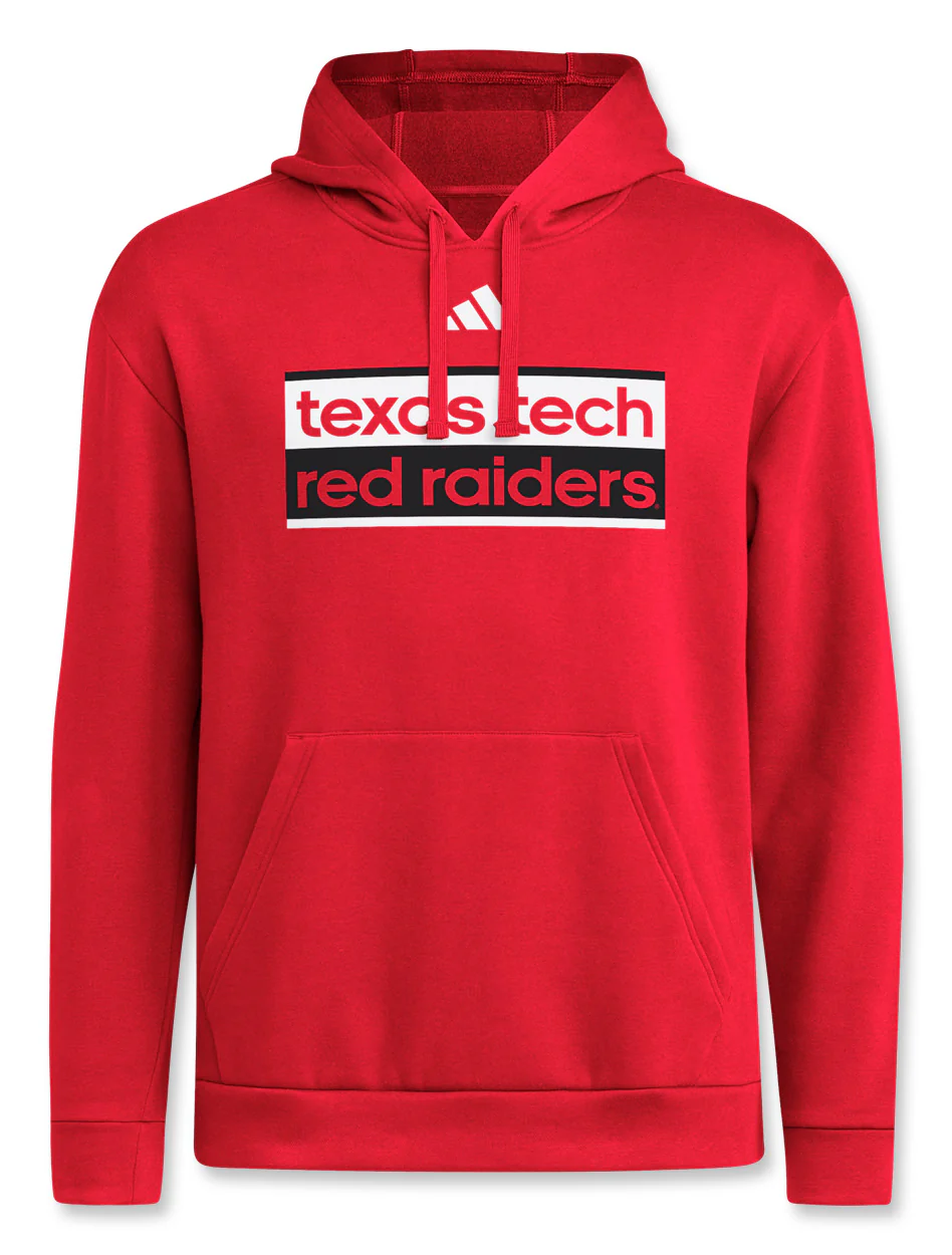 Adidas Texas Tech "Street Sign" Fleece Hood