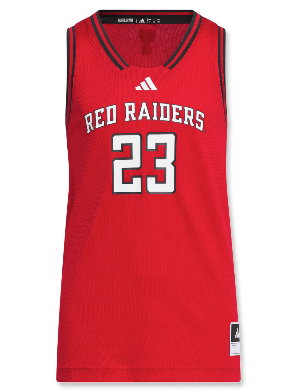 Adidas Texas Tech YOUTH Swingman #23 Basketball Jersey
