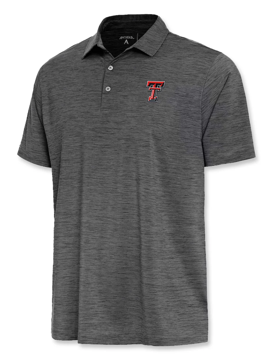 Antigua Texas Tech "Layout" Double T Polo