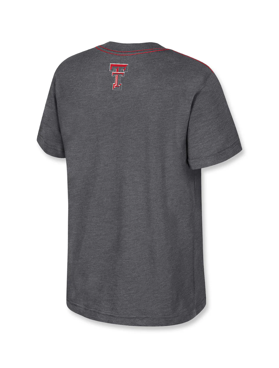 Arena Texas Tech "Coach" Youth Short Sleeve T-Shirt - Image 2