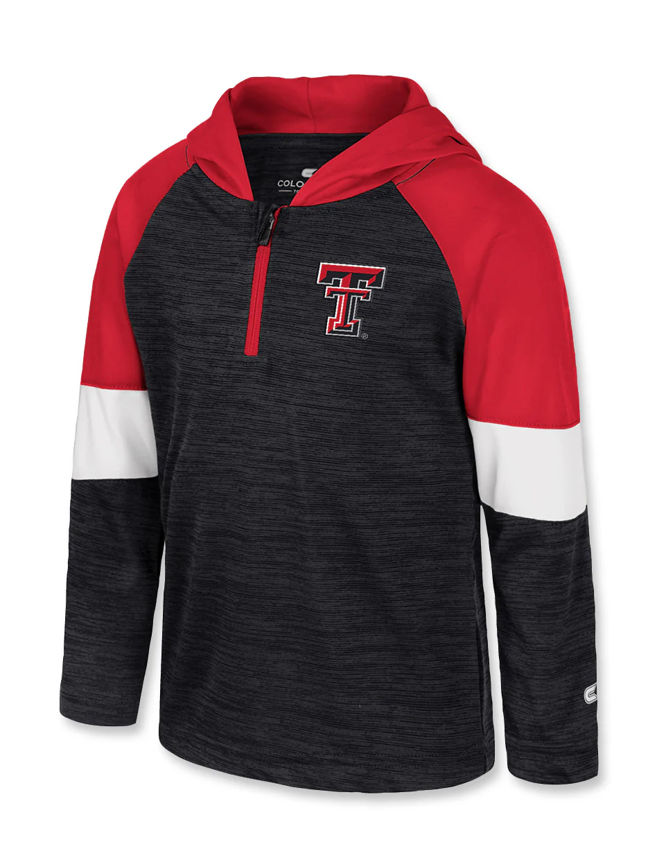 **Arena Texas Tech "Creative Control" Toddler 1/4 Zip Pullover