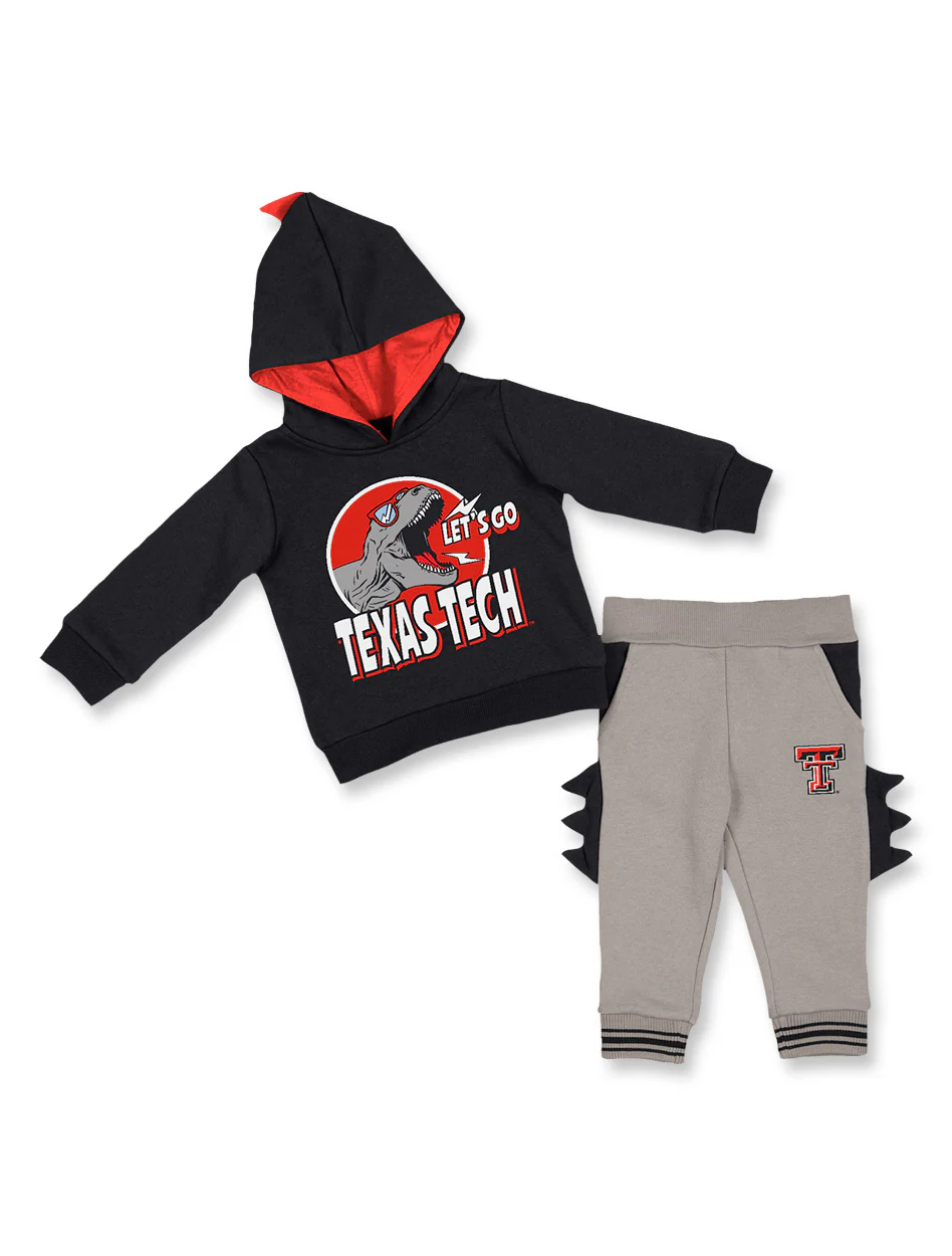**Arena Texas Tech "Dino" Infant Sweats Set