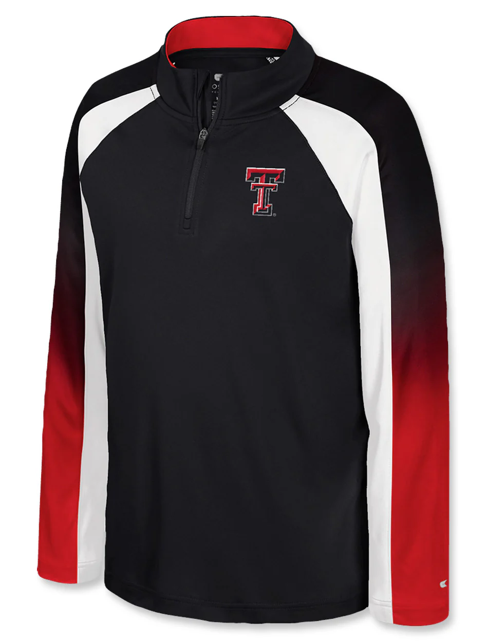 Arena Texas Tech "Ice King" Youth 1/4 Zip Windshirt