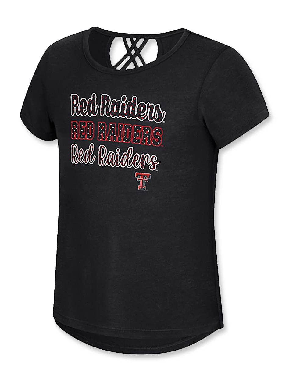 **Arena Texas Tech "Katie" YOUTH Strappy T-Shirt