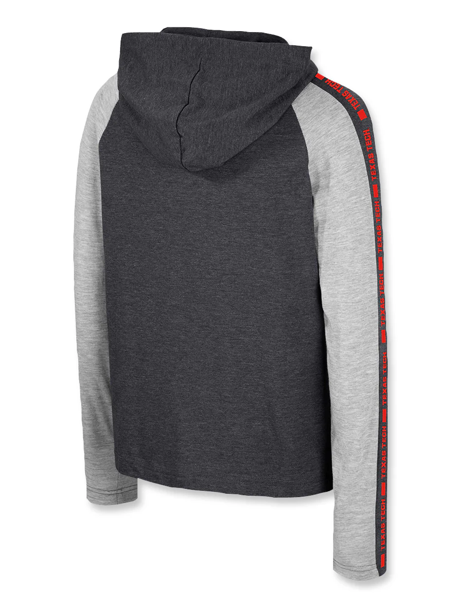 **Arena Texas Tech "Ned" YOUTH Long Sleeve Hooded Shirt - Image 2