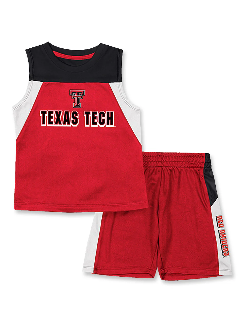 **Arena Texas Tech "Ozone" TODDLER Boy's Tank and Short Set