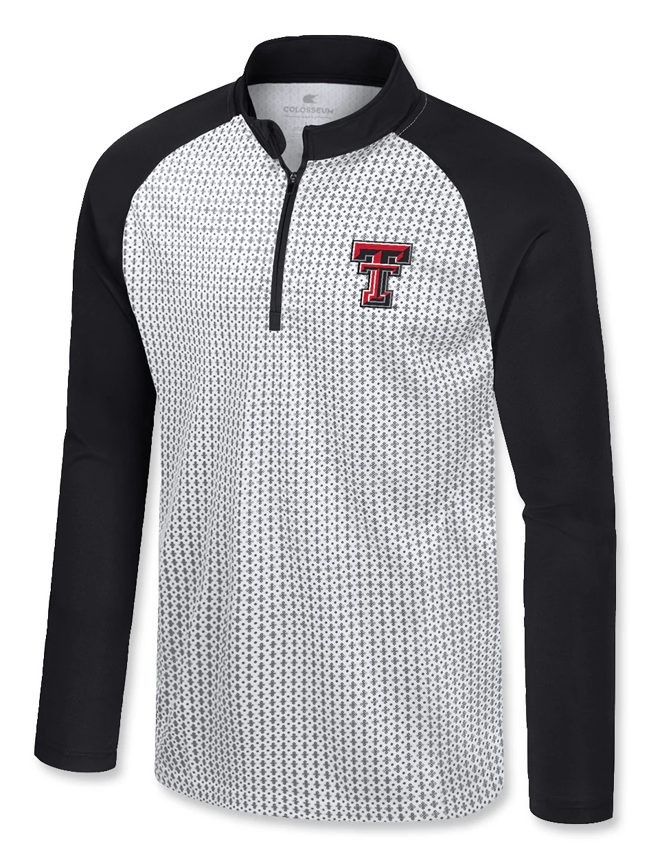Arena Texas Tech "Reynolds" Men's 1/4 Zip Windshirt