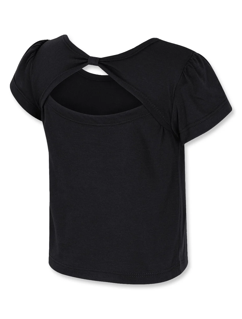 **Arena Texas Tech "Sparkles" Toddler Girls Short Sleeve Top - Image 2
